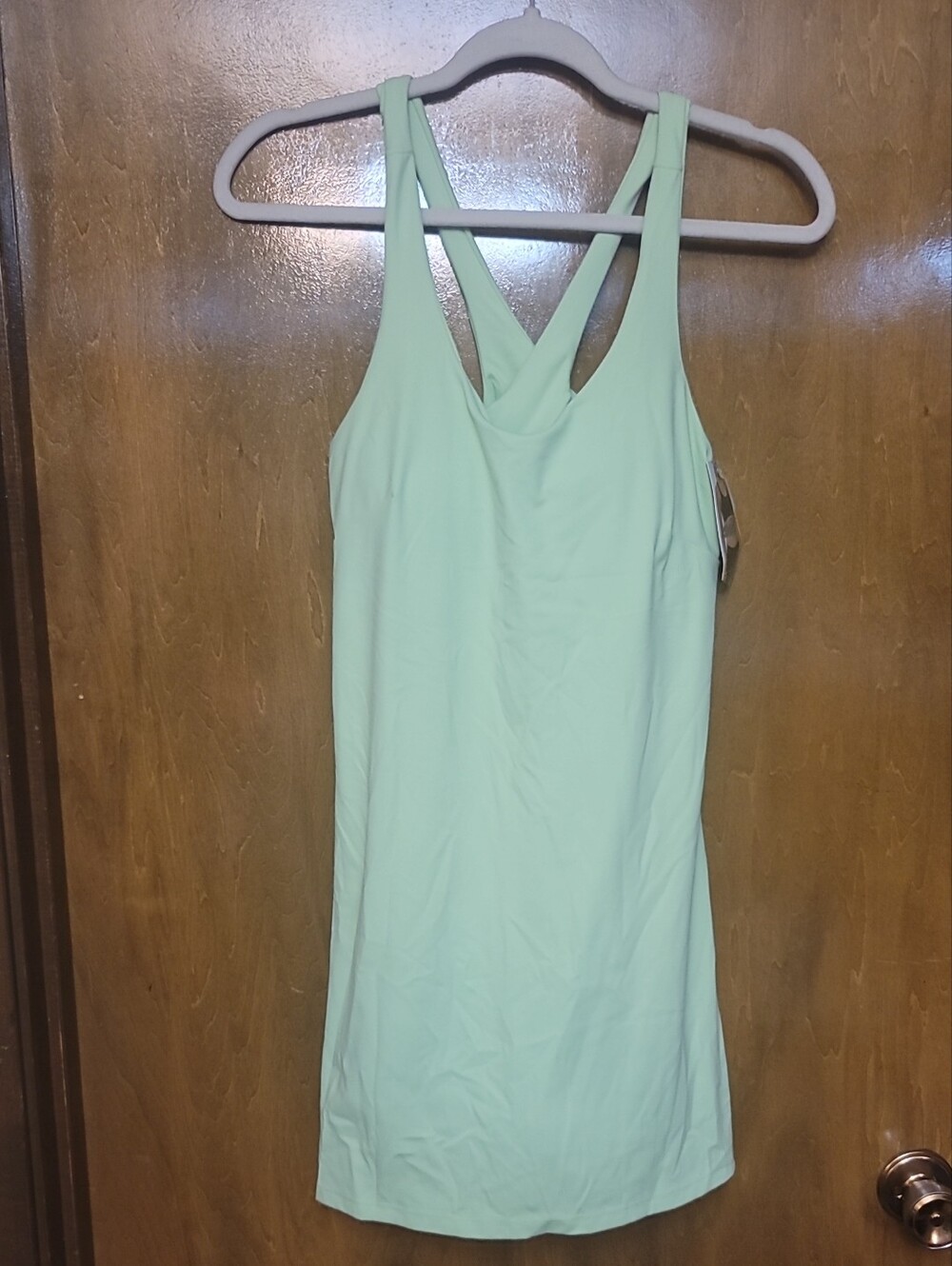 Avia Mint Green Racerback Mini Dress Size Large 12/14